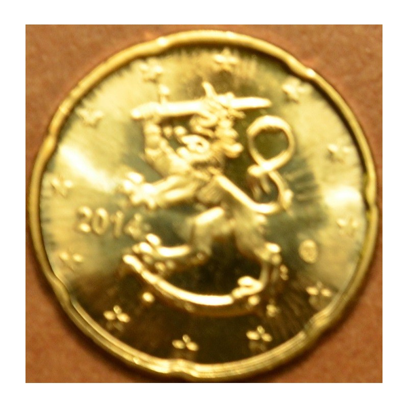 Euromince mince 20 cent Fínsko 2014 (UNC)