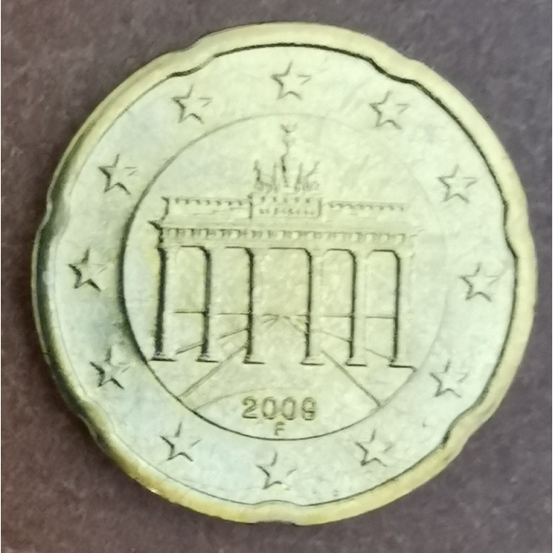 Euromince mince 20 cent Nemecko 2009 \\"F\\" (UNC)