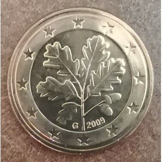 Euromince mince 1 cent Nemecko 2009 \\"G\\" (UNC)