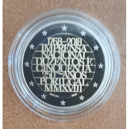 eurocoin eurocoins 2 Euro Portugal 2018 - 250 years of mint INCM (P...