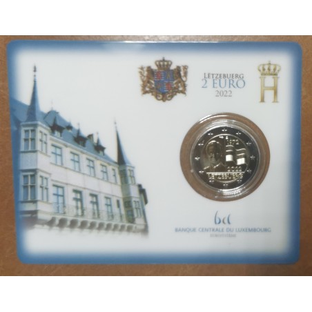 eurocoin eurocoins 2 Euro Luxembourg 2022 - National flag of the Lu...