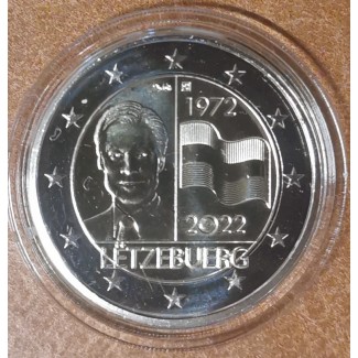 euroerme érme 2 Euro Luxemburg 2022 - Luxemburg nemzeti lobogója (B...