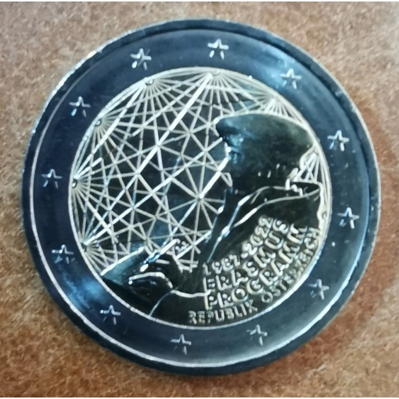 eurocoin eurocoins 2 Euro Austria 2022 - Erasmus program (UNC)