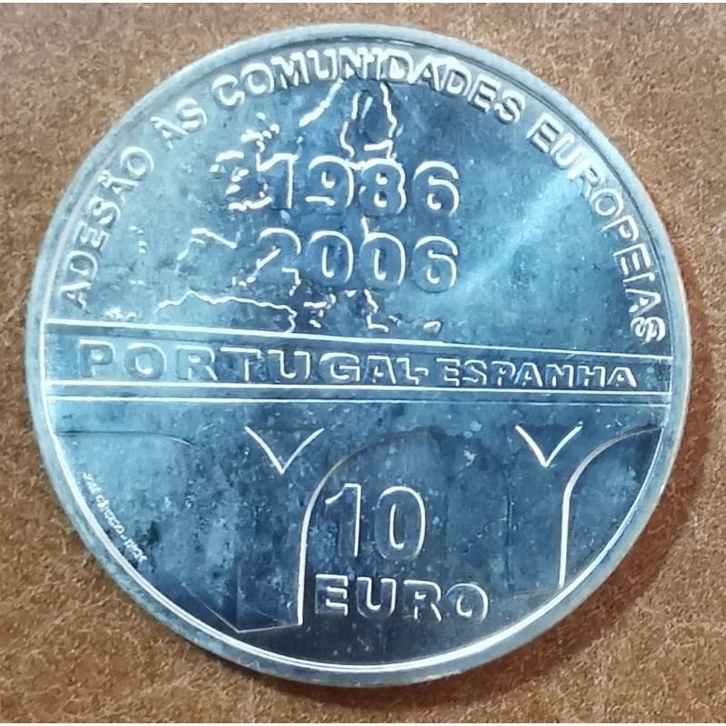 Euromince mince 10 Euro Portugalsko 2006 - 20 rokov v EU (UNC)