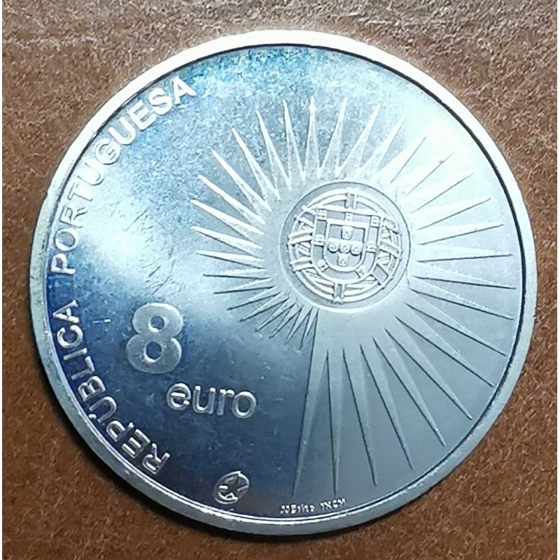 euroerme érme 8 Euro Portugália 2004 - Az EU bővítése (UNC)