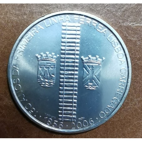 euroerme érme 8 Euro Portugália 2006 - 150 éves a vasút (UNC)