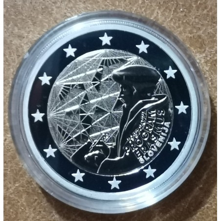 eurocoin eurocoins 2 Euro Slovenia 2022 - Erasmus program (Proof)