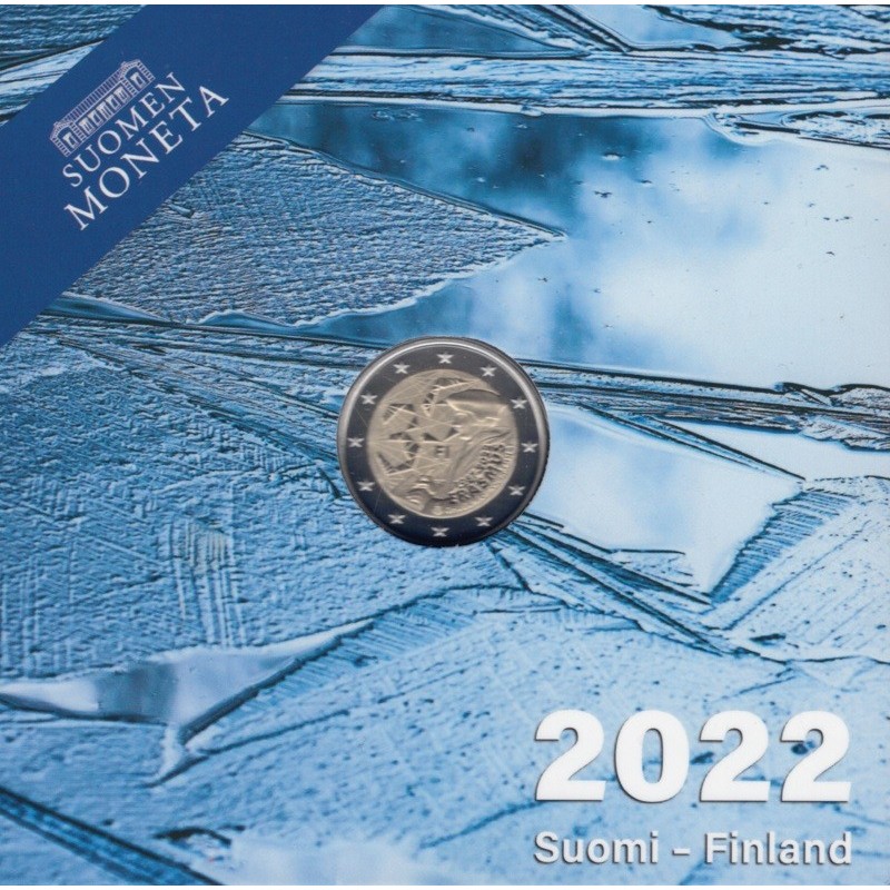 Euromince mince 2 Euro Fínsko 2022 - Erasmus program - 35. výročie ...