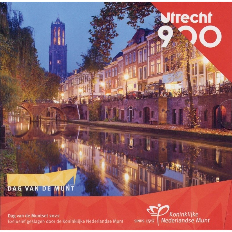 eurocoin eurocoins Netherlands 2022 set of 8 coins - Day of the min...