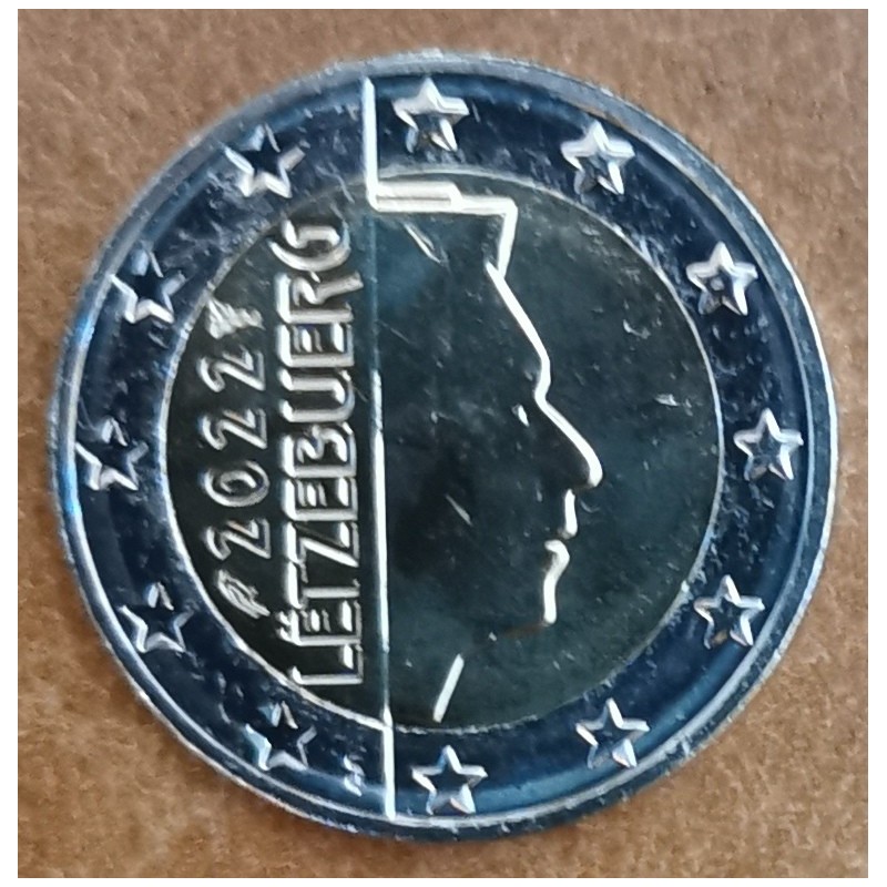 Euromince mince 2 Euro Luxembursko 2022 značka \\"Havran\\" (UNC)
