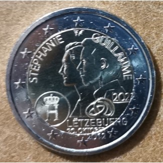 euroerme érme 2 Euro Luxemburg 2022 - Guillaume és Stephanie esküvő...