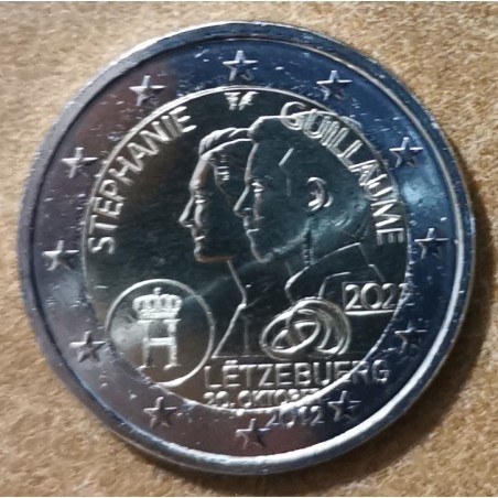 eurocoin eurocoins 2 Euro Luxembourg 2022 - Wedding anniversary of ...