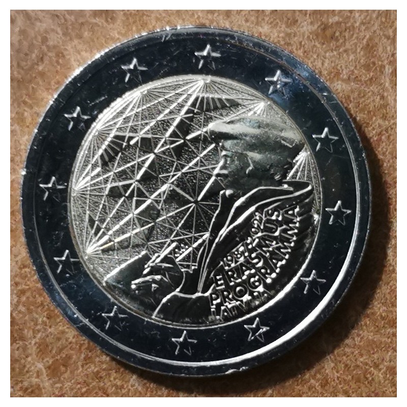 Euromince mince 2 Euro Lotyšsko 2022 - Erasmus program - 35. výroči...