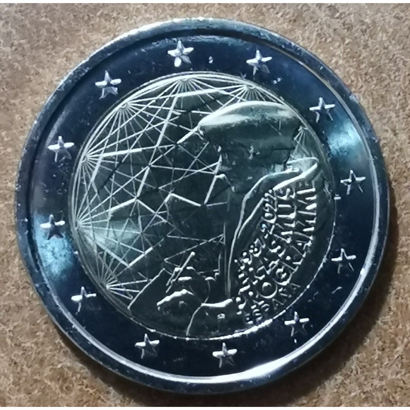 eurocoin eurocoins 2 Euro Spain 2022 - Erasmus program (UNC)