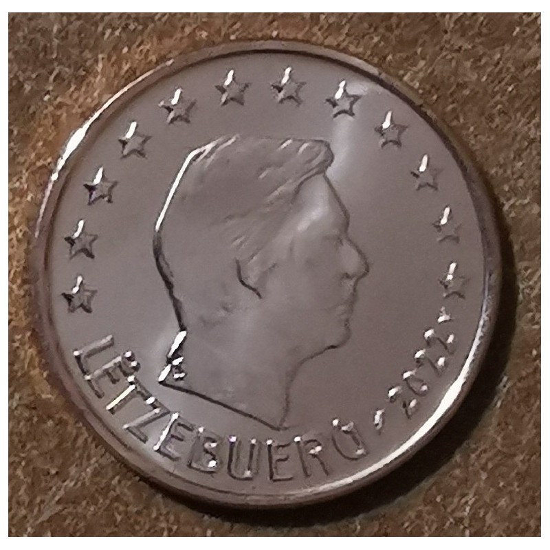 Euromince mince 2 cent Luxembursko 2022 (UNC)