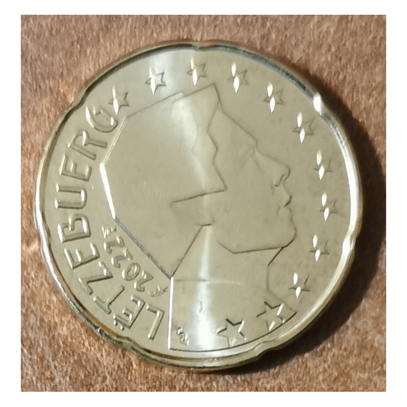 Euromince mince 20 cent Luxembursko 2022 (UNC)
