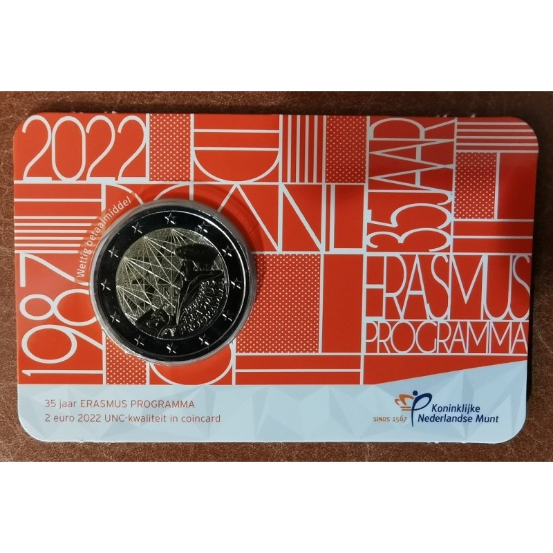 eurocoin eurocoins 2 Euro Netherlands 2022 - Erasmus program (BU)