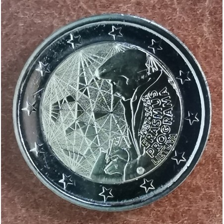 Euromince mince 2 Euro Litva 2022 - Erasmus program - 35. výročie v...