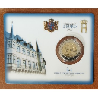 Euromince mince 2 Euro Luxembursko 2022 - Vlajka Luxemburska (UNC s...