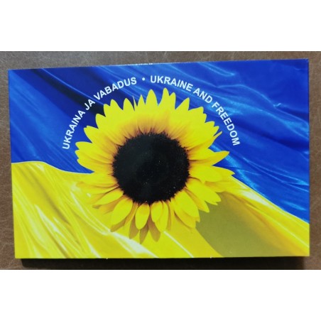 eurocoin eurocoins 2 Euro Estonia 2022 - Ukraine and freedom (BU)