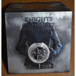 Euromince mince 5 Euro Malta 2021 - Rytieri minulosti (1 Oz)