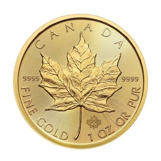 50 dollar Canada 2022 - Maple Leaf Au 999.9 (1 oz)