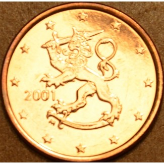 euroerme érme 1 cent Finnország 2001 (UNC)