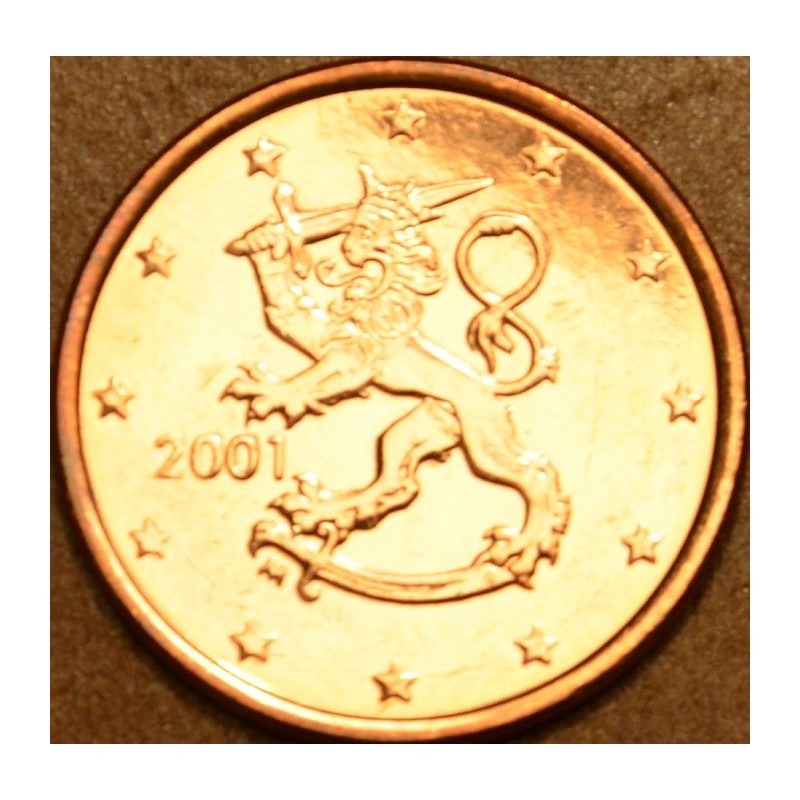 eurocoin eurocoins 1 cent Finland 2001 (UNC)
