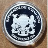 Euromince mince 5000 frankov Čad 2022 - Mandala Zebra (1 oz. Ag)