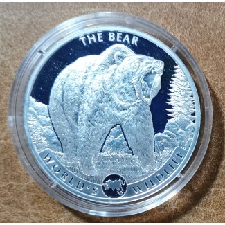 500 Francs CFA Congo 2022 - The bear (1 oz. Ag)