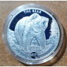 euroerme érme 20 frank CFA Kongo 2022 - Medve (1 oz. Ag)