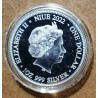 Euromince mince 1 dolár Niue 2022 - Komodo Dragon vs Tiger (1 oz. Ag)