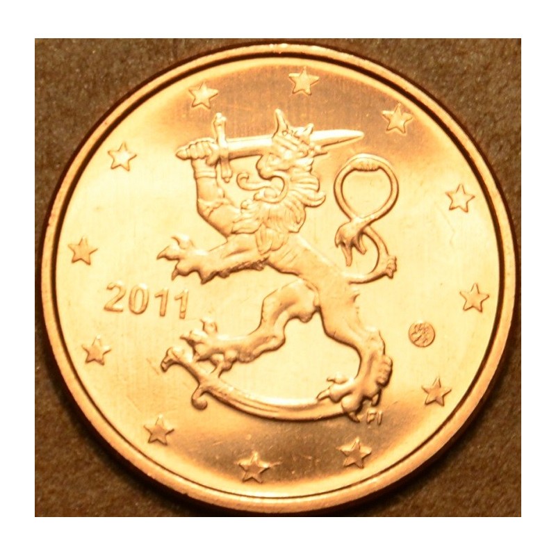 Euromince mince 1 cent Fínsko 2011 (UNC)