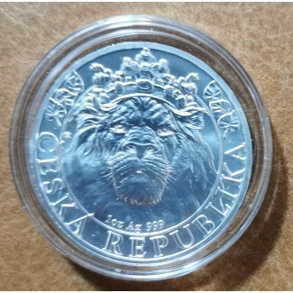 2 dollars Niue 2022 - Czech lion (1 oz. Ag)