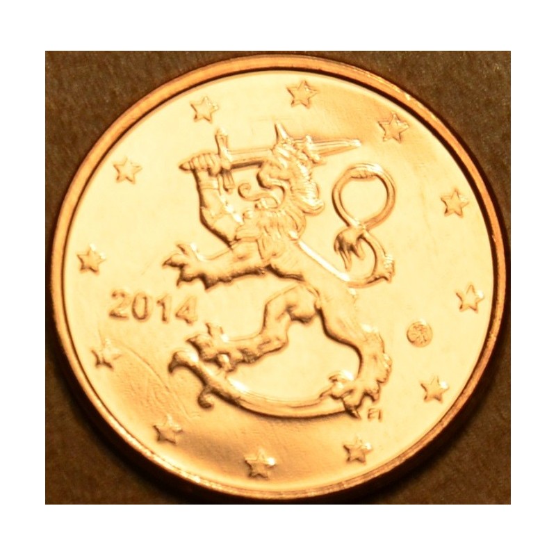 Euromince mince 1 cent Fínsko 2014 (UNC)