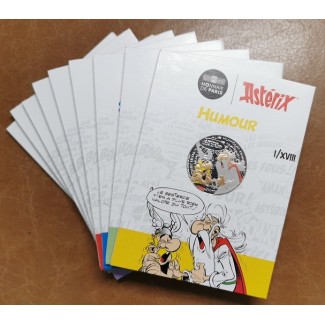 euroerme érme 9x 10 Euro Franciaország 2022 Asterix (BU)