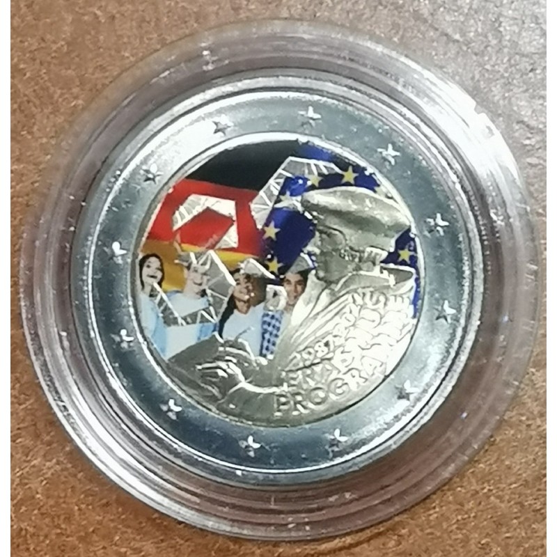 eurocoin eurocoins 2 Euro Germany 2022 - Erasmus program (colored UNC)