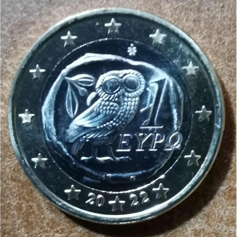 Euromince mince 1 Euro Grécko 2022 (UNC)