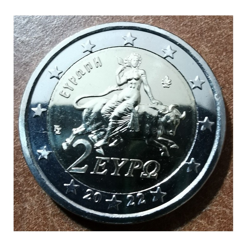 Euromince mince 2 Euro Grécko 2022 (UNC)