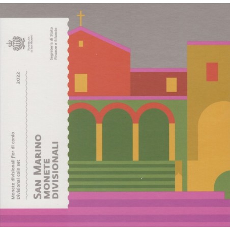 euroerme érme San Marino 2022-es forgalmi sor (BU)