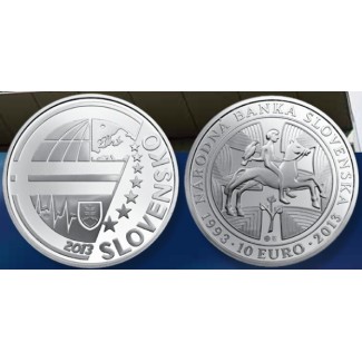 euroerme érme 10 Euro Szlovákia 2013 - A szlovák nemzeti bank (BU)