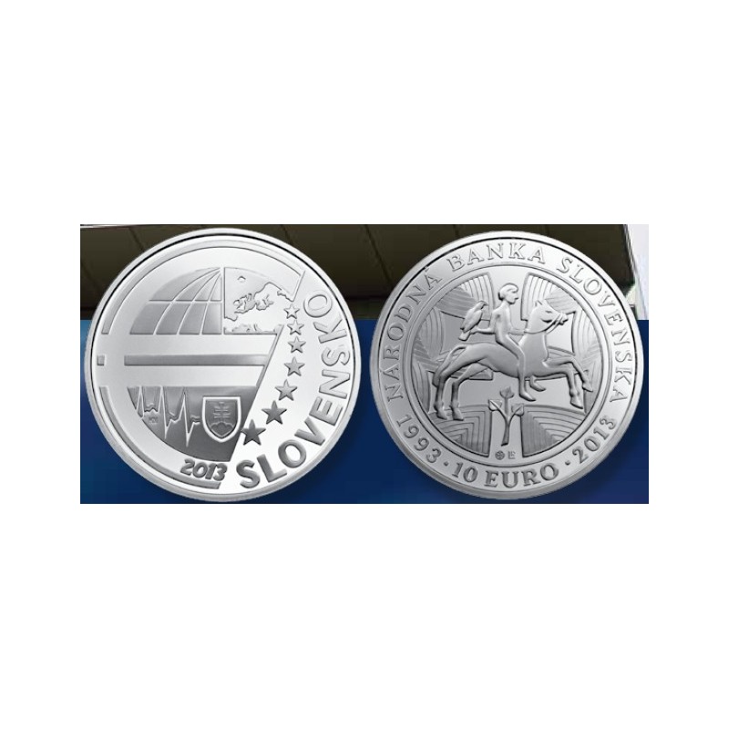 Euromince mince 10 Euro Slovensko 2013 - Národná banka Slovenska (B...