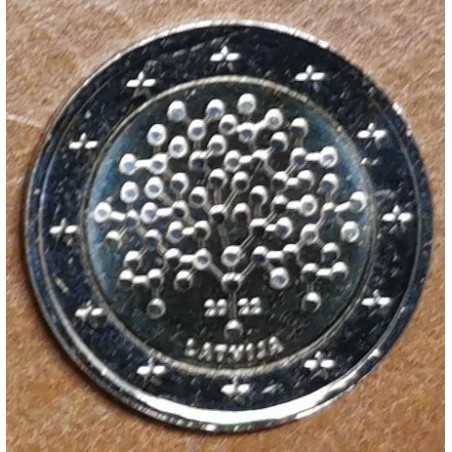 Euromince mince 2 Euro Lotyšsko 2022 - Finančná gramotnosť (BU)
