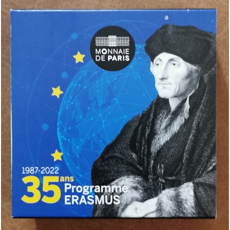 euroerme érme 2 Euro Franciaország 2022 - Erasmus Program (Proof)