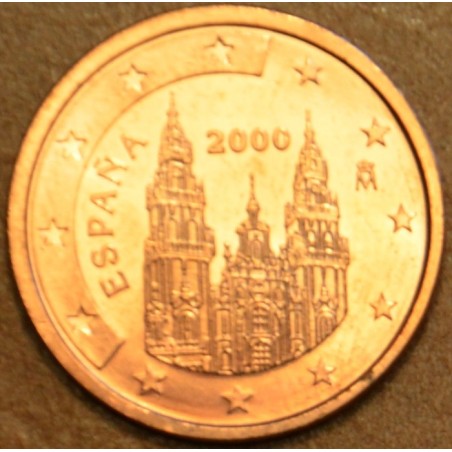 euroerme érme 1 cent Spanyolország 2000 (UNC)