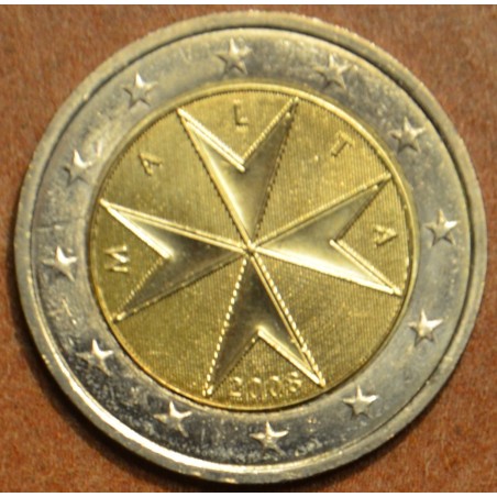 eurocoin eurocoins 2 Euro Malta 2008 (UNC)