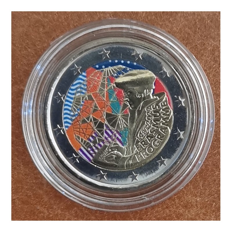 Euromince mince 2 Euro Taliansko 2022 - Erasmus program - 35. výroč...