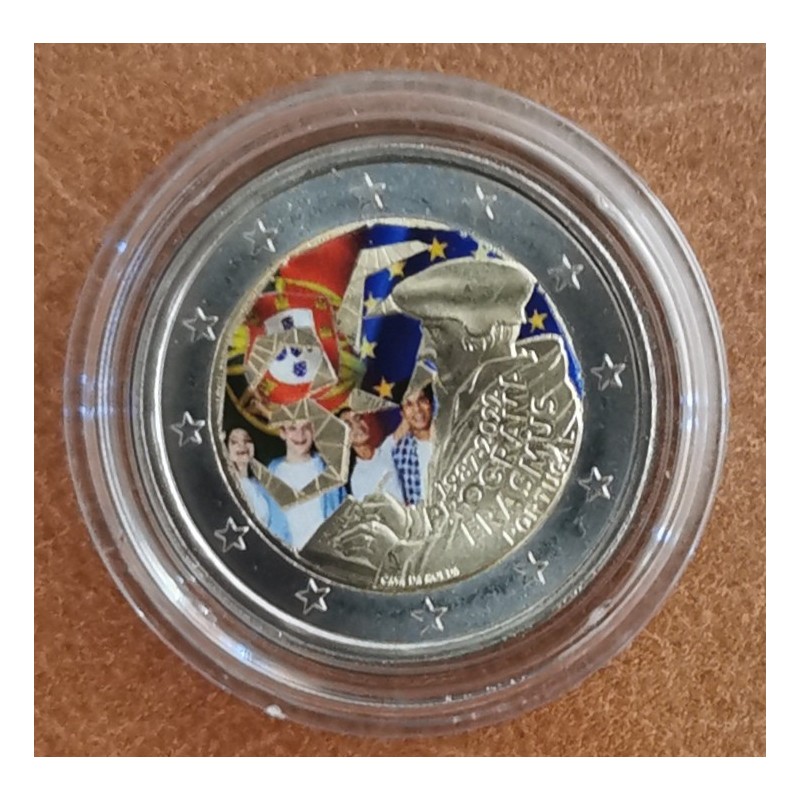 Euromince mince 2 Euro Portugalsko 2022 - Erasmus program - 35. výr...