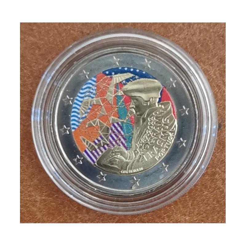 euroerme érme 2 Euro Portugália 2022 - Erasmus Program III. (színez...