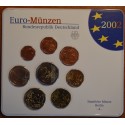 Germany 2002 "J" set of 8 eurocoins (BU)